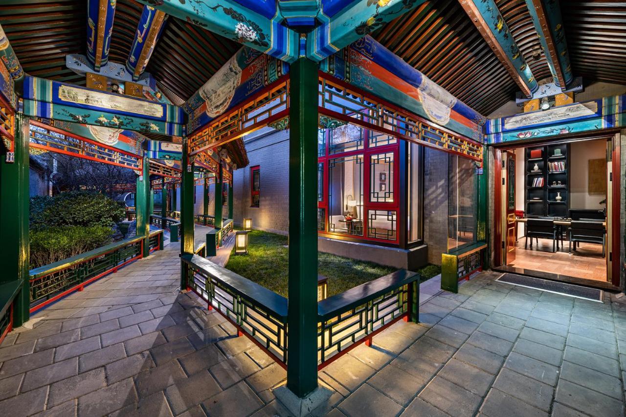 Manxin Mansion Drum Tower Courtyard Pekin Dış mekan fotoğraf